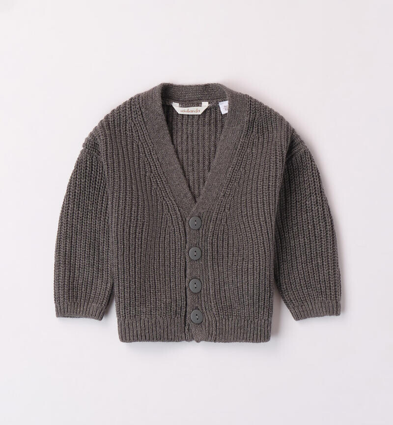 Sarabanda Cardigan misto lana Grigio neonato