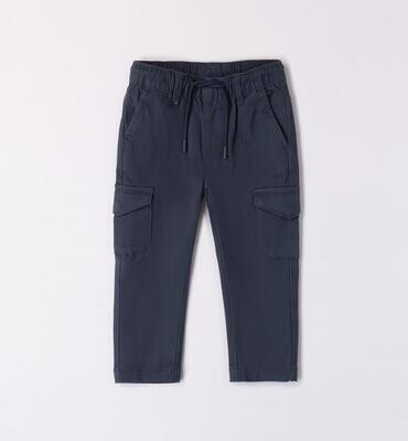 Sarabanda pantalone tasche Blu Navy bambino