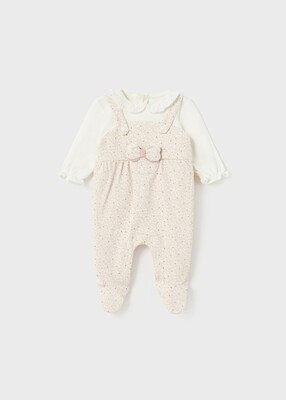 Mayoral tutina finta salopette Milk neonata