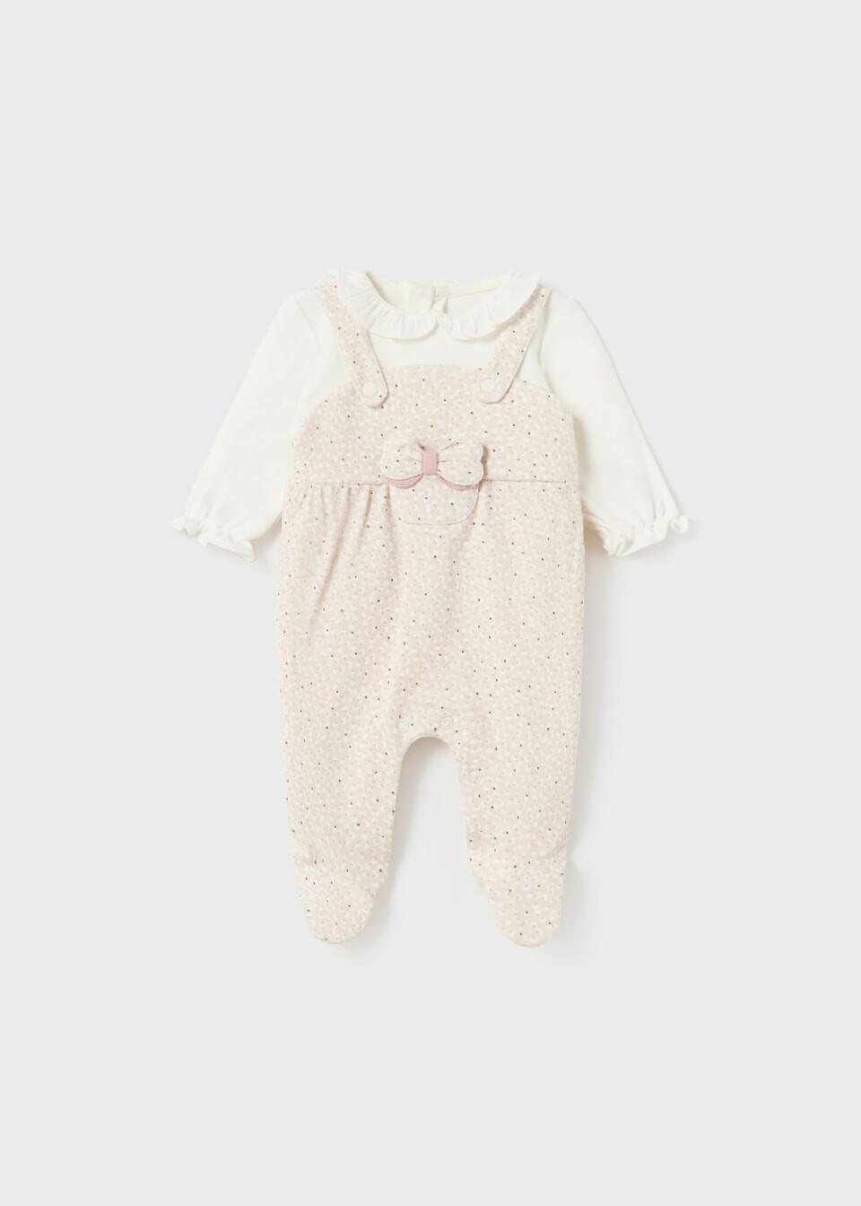 Mayoral tutina finta salopette Milk neonata