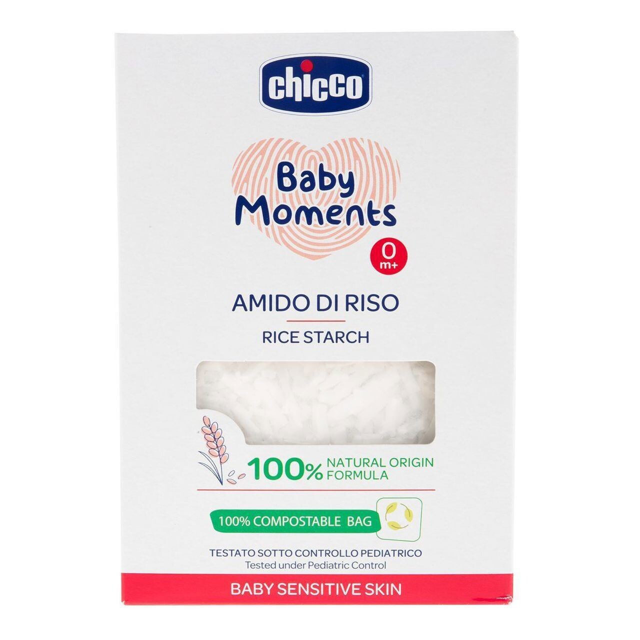 Chicco amido di riso Baby Moments, 0 mesi+