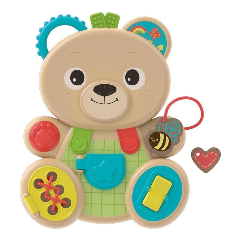 Clementoni Busy Baby Bear Baby Montessori, 12 mesi+