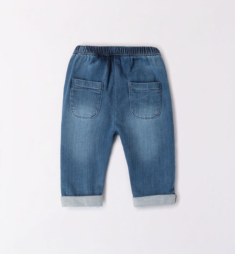 Minibanda Jeans morbidi neonata