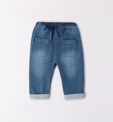 Minibanda Jeans morbidi neonata