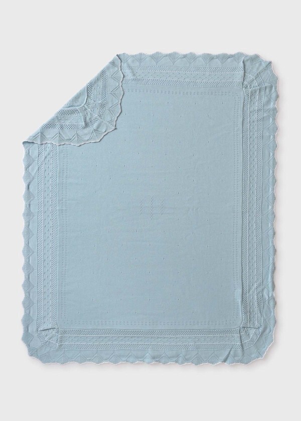 Mayoral coperta Tricot culla carrozzina e allattamento Cristal, 100x100 cm