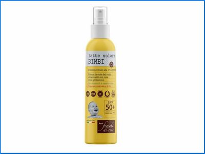 Fiocchi di Riso Latte solare bimbi SPF 50+ , 140 ml