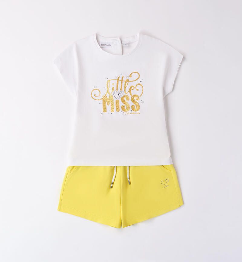 Sarabanda completo Little Miss Giallo bambina