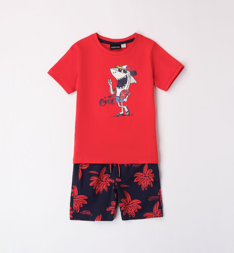 Sarabanda completo Squalo Rosso bambino