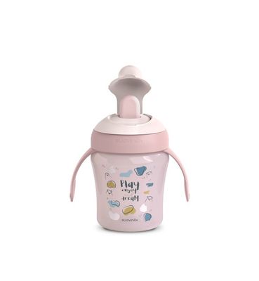 Suavinex My Family Learning Cup Rosa 200 ml , 6 mesi+