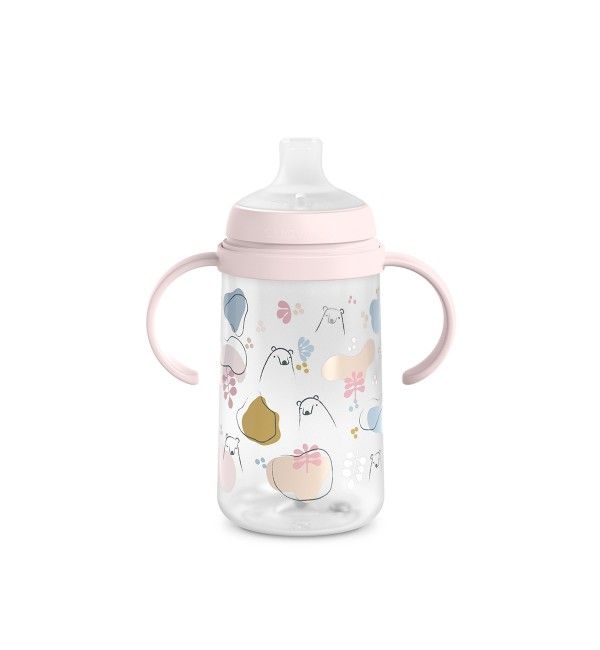 Suavinex My Family Tazza Second Rosa 270 ml , 6 mesi+