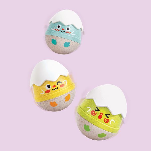 Hape sonagli oscillanti con pulcini felici, 0 mesi+