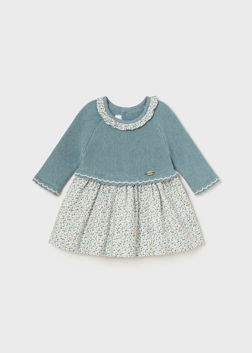Mayoral vestito combinato in maglia Iceberg neonata