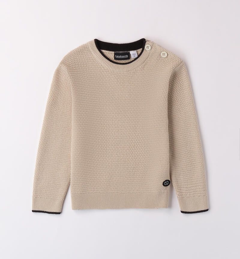Sarabanda maglia Pullover Beige bambino