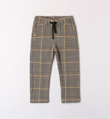 Sarabanda pantalone fantasia nero bambino