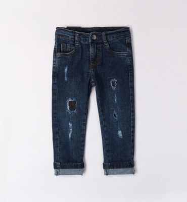 Sarabanda  pantalone Jeans strappati Stone Washed bambino