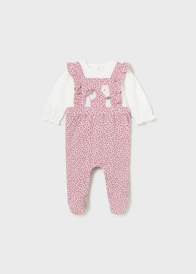 Mayoral salopette Oche Rosa neonata