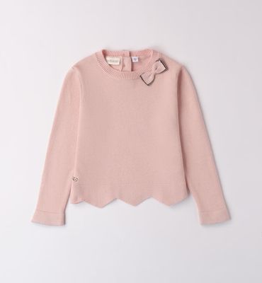 Sarabanda pullover Rosa bambina