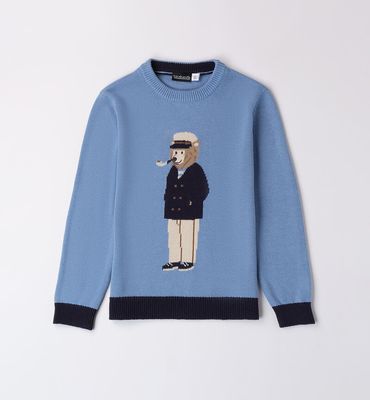 Sarabanda maglioncino Azzurro bambino
