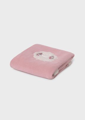 Mayoral coperta ciniglia Pecorella Rosa neonata