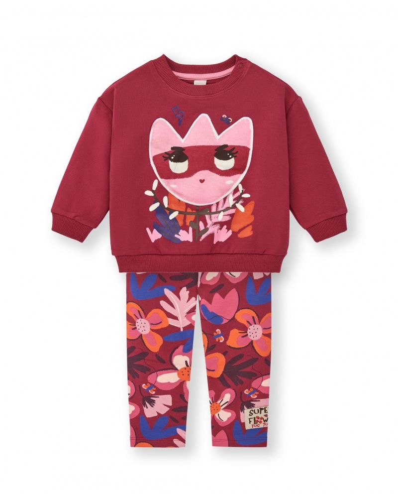 Tuc Tuc completo felpa e leggings Super Natural  bambina
