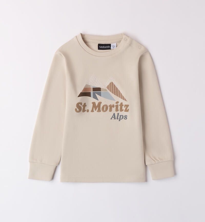 Sarabanda maglia St.Moritz Crema bambino