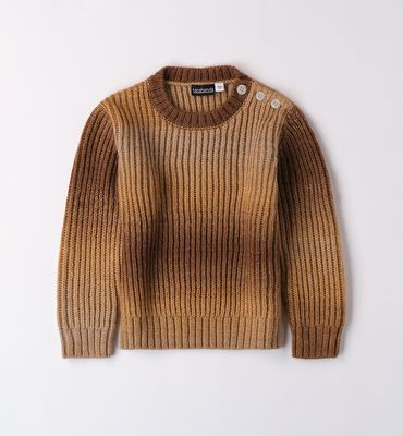 Sarabanda maglione girocollo Beige bambino