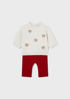 Mayoral completo felpa Rosso neonata