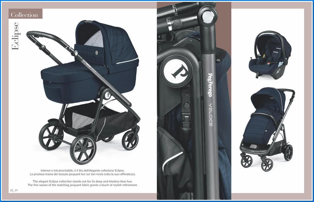 Peg Perego TRIO Veloce Lounge Modular Eclipse + BORSA OMAGGIO