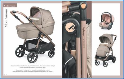 Peg Perego TRIO Veloce Lounge Modular Mon Amour + BORSA OMAGGIO