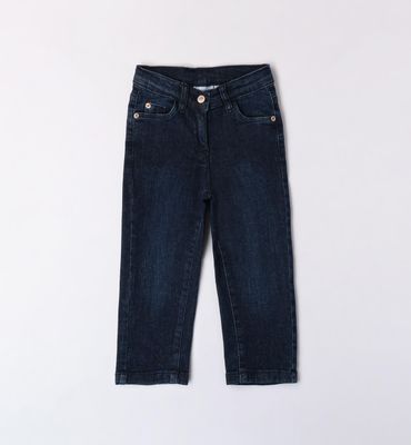 Sarabanda pantalone Jeans Mom Fit Blu bambina