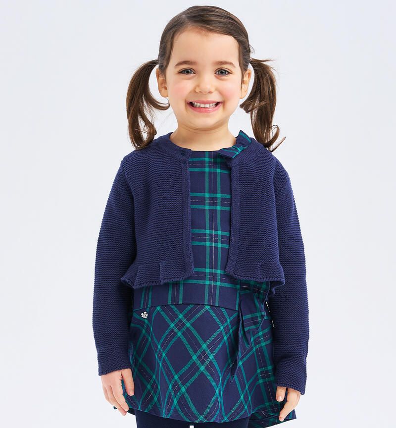 Sarabanda cardigan Navy bambina