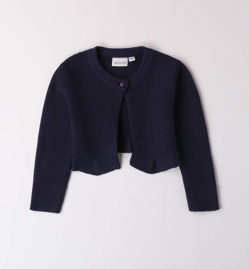 Sarabanda cardigan Navy bambina