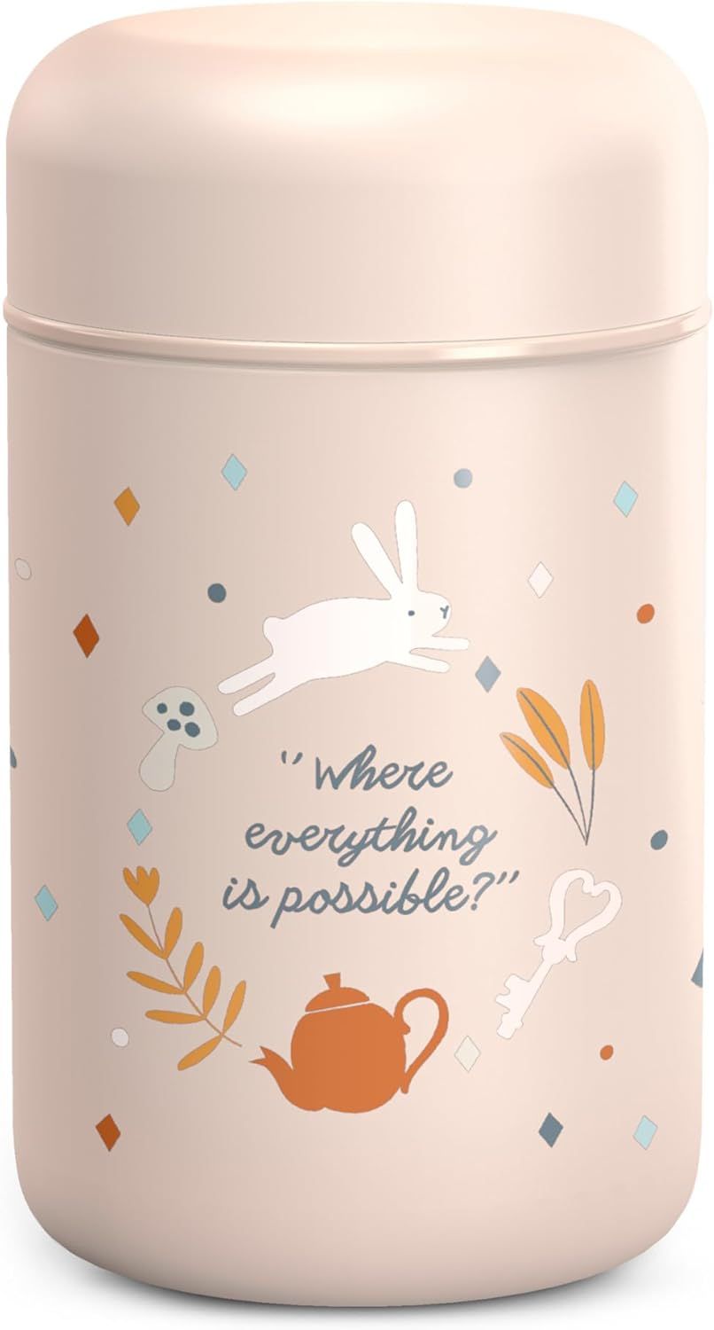 Suavinex Thermos portapappa Wonderland Rosa, 400 ml
