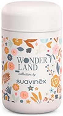 Suavinex Thermos portapappa Wonderland Fiori, 400 ml