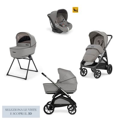 Inglesina Aptica System Quattro Platinum Grey