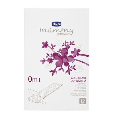 Chicco Assorbenti protezione dopo parto, 30 Pz