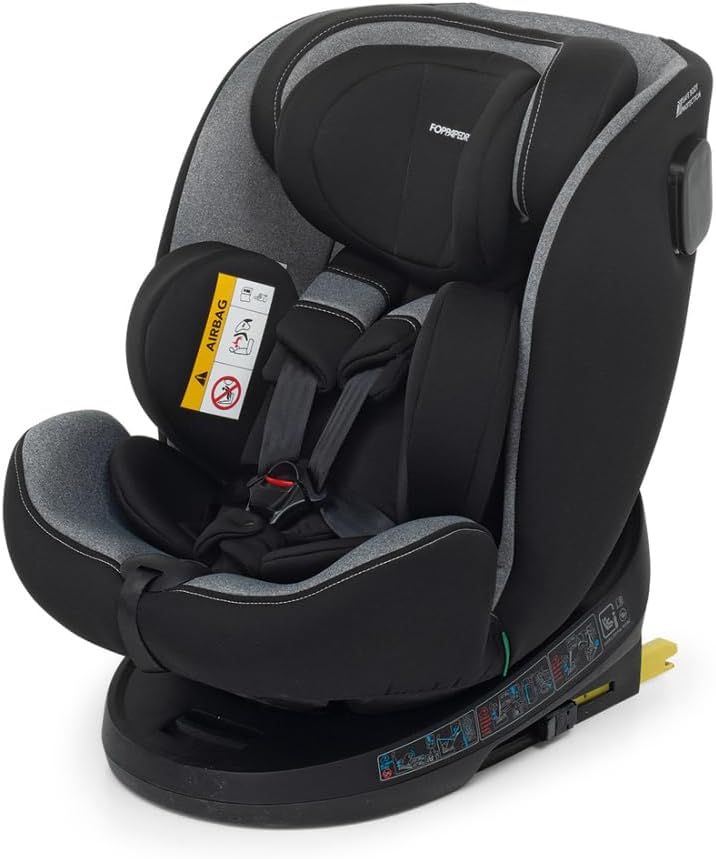 Foppapedretti Circle seggiolino auto I-Size Carbon, 40-150 cm