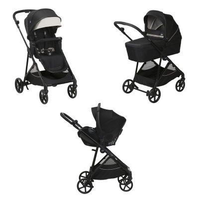 Chicco Trio Seety Kory Essential Etna Black , 0+