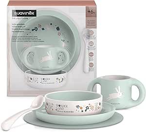 Suavinex Set Pappa Wonderland Verde, 6 mesi+