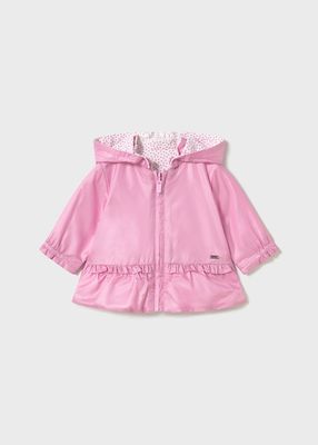 Mayoral giacca a vento reversibile Rosa neonata