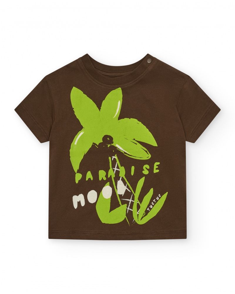 Tuc Tuc maglia Vacay Brown bambino