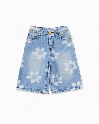 Tuc Tuc pantalone palazzo Fiori Denim bambina