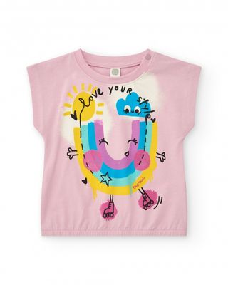 Tuc Tuc maglia Fun Rosa bambina