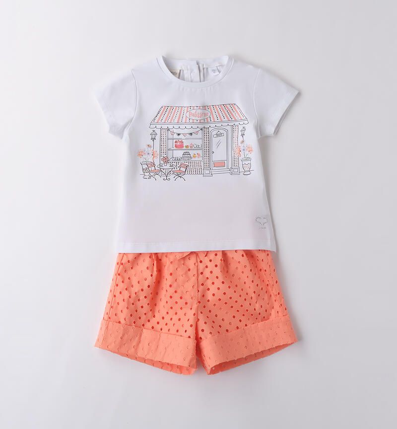 Sarabanda completo Patisserie Arancio bambina
