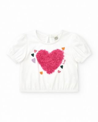 Tuc Tuc maglia Cuore Rosa bambina