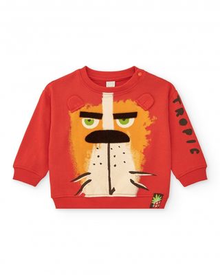 Tuc Tuc felpa Vacay Arancio bambino