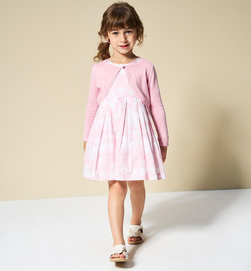 Sarabanda abito elegante Rosa bambina