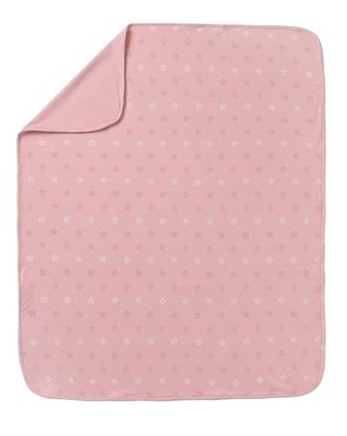 Mayoral coperta in bamboo Stretch culla carrozzina e allattamento Rosa, 100x100 cm
