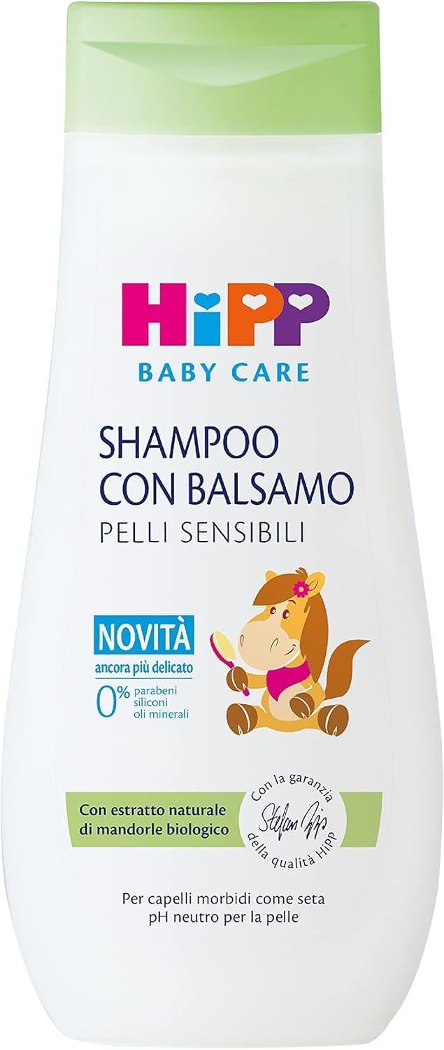 Hipp Shampoo con balsamo, 200 ml