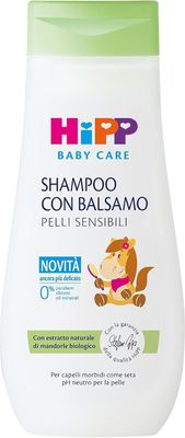 Hipp Shampoo con balsamo, 200 ml